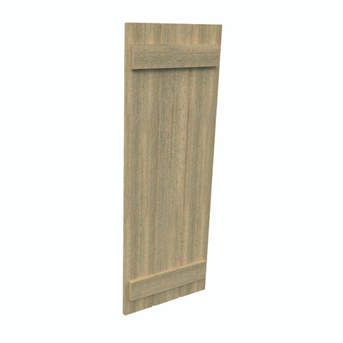18 inch by 56 inch Board and Batten Shutter with 3-Board, 2-Batten